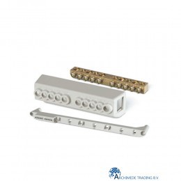 TERMINALRAIL VOOR DOMINO DIN 18-36-54 MODULE KAST