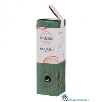 MYSEASONS WIND KAARS GROEN KLEIN 25CM