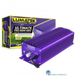 5060560030669 LUMATEK ULTIMATE PRO 600W DIMBARE & REGELBARE BALLAST OP AFSTAND BEDIENDBAAR MET LUMATEK CONTROLLER