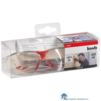 (1) 4009313798204 KWB VEILIGHEIDSBRIL - SPORTBRIL EN VRIJETIJDSBRIL 100% UV BESCHERMING