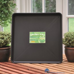 GARLAND PLANTENSCHAAL 60 CM VIERKANT ZWART SFEERFOTO