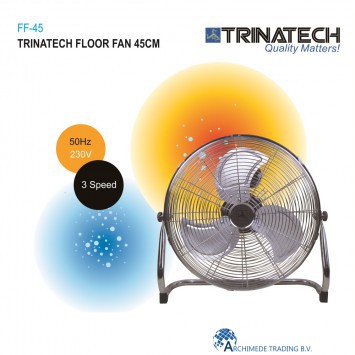 TRINATECH FF-45 FLOOR FAN 45CM / 18INCH