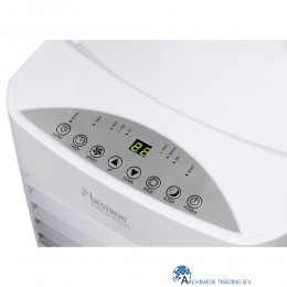 8712184055647 BESTRON AAC9000 MOBIELE AIRCONDITIONER 9000 BTU WIT 1010 WATT EENVOUDIGE BEDIENING