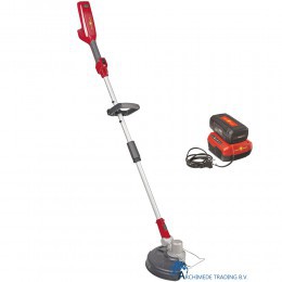 4008423913637 WOLF-GARTEN ACCU GRASTRIMMER LYCOS 40/300 T SET INCL. ACCU EN LADER