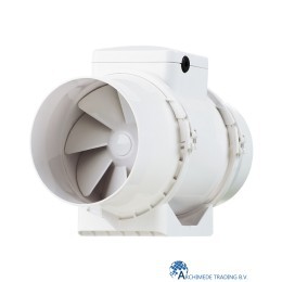 VENTS TT 125 S RV MIXED-FLOW VENTILATOR Ø 125 MM / 240 M³ + 320 M³
