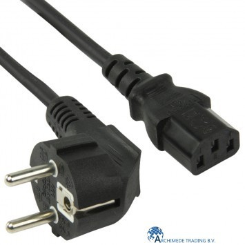 NETSNOER SCHUKO HAAKS - IEC320 C13 1.8 METER