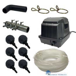 8718754041720-aquaking-ak2-30-ng-luchtpomp-1800-liter-per-uur-set-aansluitset-6x-luchtsteen-30-mm-25-meter-luchtslang