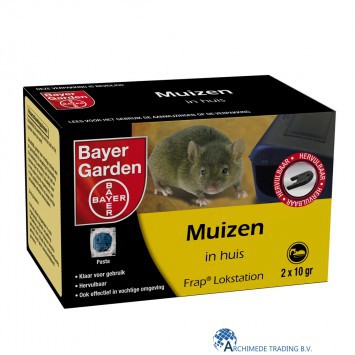BAYER GARDEN FRAP LOKSTATION MUIZEN IN HUIS