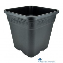 NPB VEGA VIERKANTE POT 14 LITER 28,5 X 28,5 X 28,4 CM
