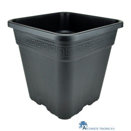 npb-pasquini-e-bini-ve21n-vega-vierkante-pot-9-liter-zwart-23-cm-x-23-cm-x-24-cm