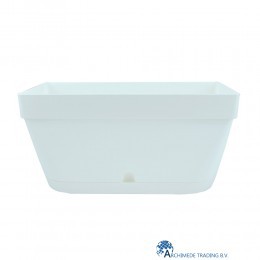 NPB LUNA BLOEMBAK 40 CM WIT