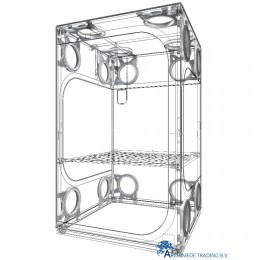 5425030264881 SECRET JARDIN DR150 R4_00 DARK ROOM 150X150X217CM VRIJ TE PLAATSEN DUCTING FLANGE