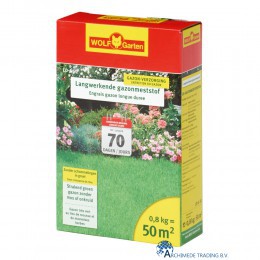 4008423867039 WOLF GARTEN LD-A 50 GAZONMEST LANGWERKEND 0.8 KG = 50 M²