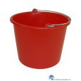 8713126476308 KUNSTSTOF EMMER 12 LITER ROOD