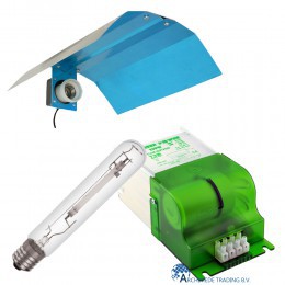 SET 250 WATT TBM + SYLVANIA GROLUX + SPIEGELKAP