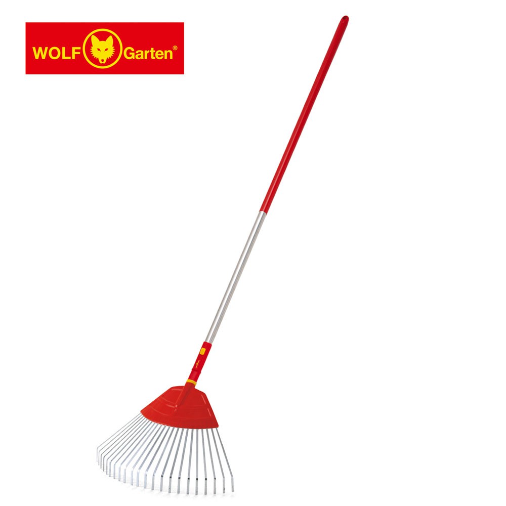 Wolf-Garten Multi-Star UF-M Garden Rake + ZM 140 Multi-Star Ash Wood ...