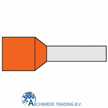 KLEMKO ADEREINDHULZEN G 493-N 500 X 4 MM² ORANJE