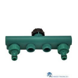 EXCELLENT 4-WEG WATERVERDELER ACHTERKANT