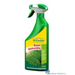 8711731013314 ECOSTYLE BUXUS BLADVOEDING GEBRUIKSKLAAR 750 ML