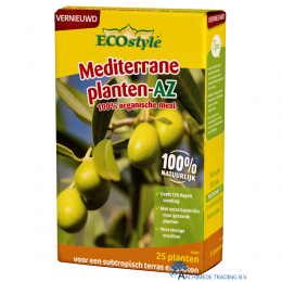 8711731026642 ECOSTYLE MEDITERRANE PLANTEN-AZ 800 GRAM PLANTENVOEDING