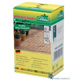 BIO GREEN HK 25.0 GRONDVERWARMINGSKABEL 25.0 METER 320W