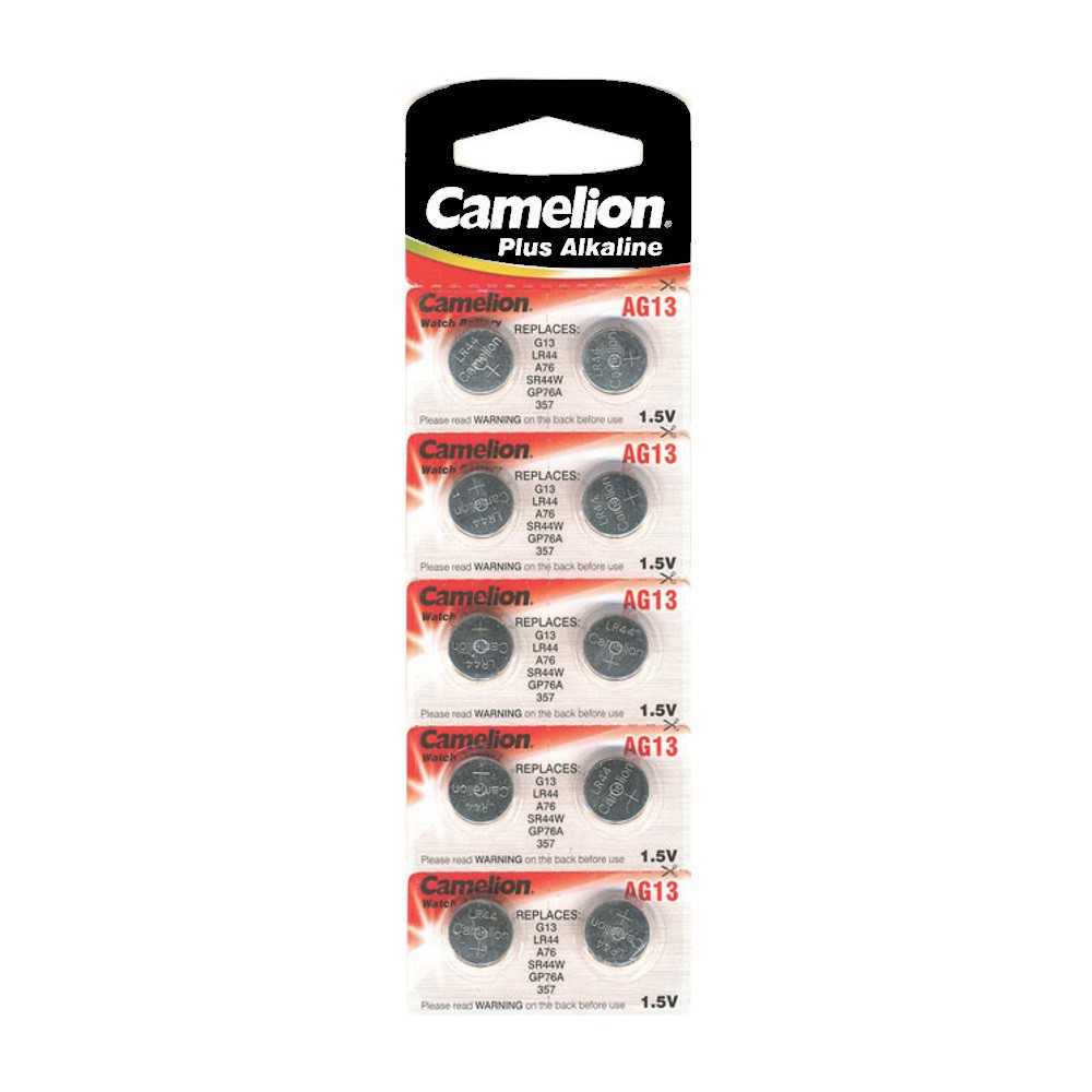 Camelion LR44 Batterij 1.5 Volt Blister 10 Stuks