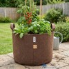 root-pouch-boxer-brown-stoffen-kweekpot-78-liter-diameter-450-x-40-cm-250-g-m2-kweekzak-met-handvatten-moestuin-bruin
