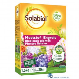 3664715027256 SOLABIOL MESTSTOF BLOEIENDE PLANTEN 1,5 KG