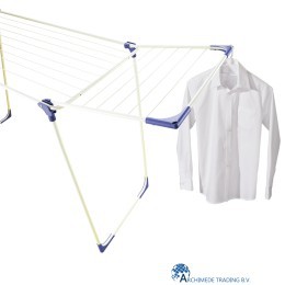 4006501816214 LEIFHEIT CLASSIC 180 SOLID STAAND DROOGREK VOOR OVERHEMDEN