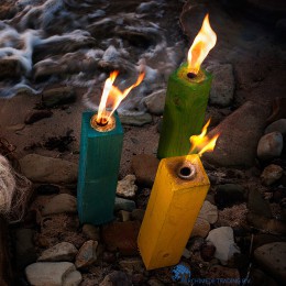 SFEERFOTO 1 ORANJE MYSEASONS WIND KAARS ORANJE KLEIN 25CM