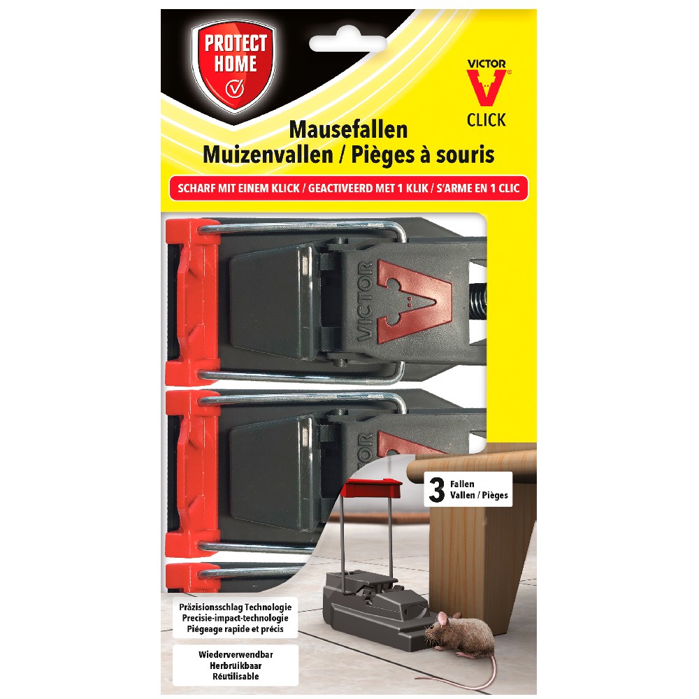 PROTECT HOME VICTOR MOUSE TRAP 3 PACK