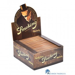 SMOKING BROWN KING SIZE PER BOX 50 STUKS