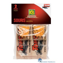 3121970160260 KB KLASSIEKE HOUTEN MUIZENVAL 2ST