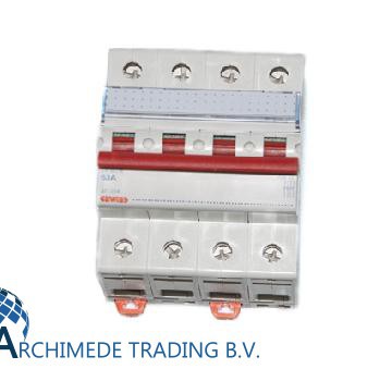 GEWISS GW96135 HOOFDSCHAKELAAR 4P 40A